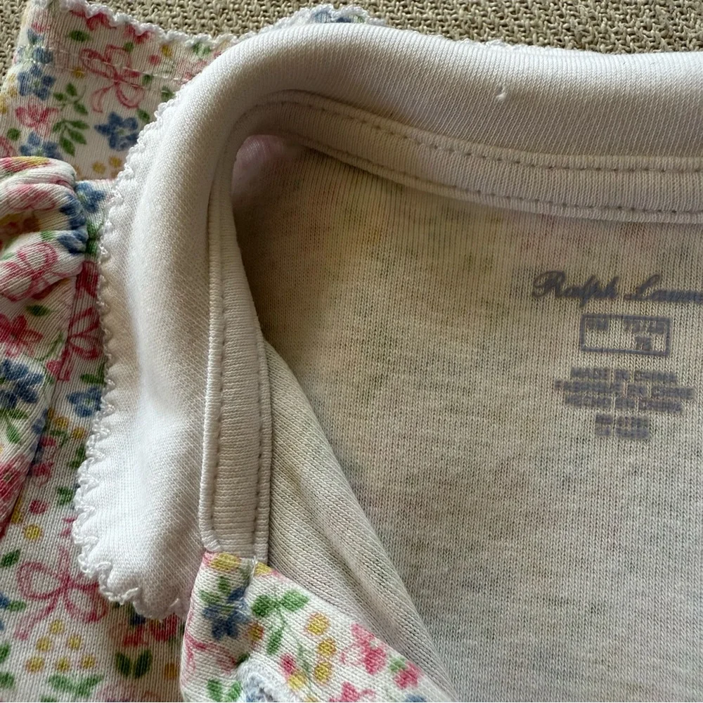 Ralph Lauren Baby Girl Floral Romper